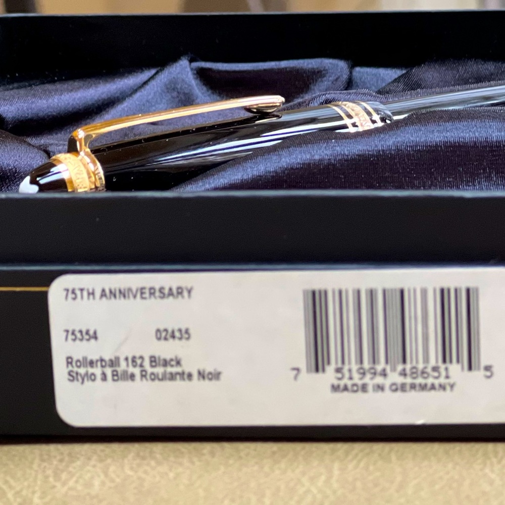 MONTEBLANC Meisterstuck Rollerball 162 Special Anniversary Edition
